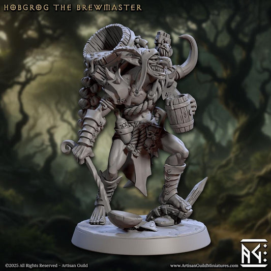 Hobgoblin Hobgrog the Brewmaster Miniature - Artisan Guild - 28mm / 32mm / 36mm