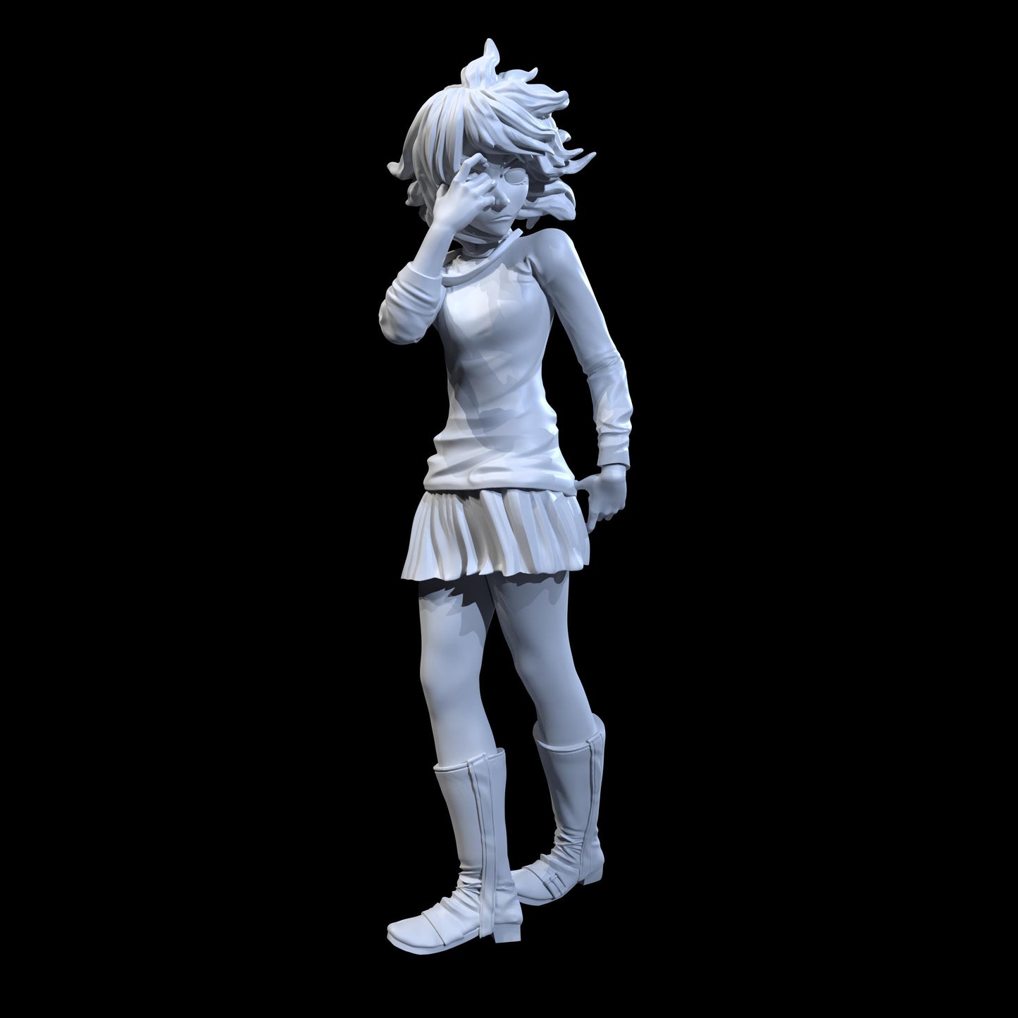 Moon Princess Miniature (Standard & Berserk Variations) - Skullpt Minis - 28mm / 32mm / 36mm / 75mm - Unpainted Resin Printed Miniature