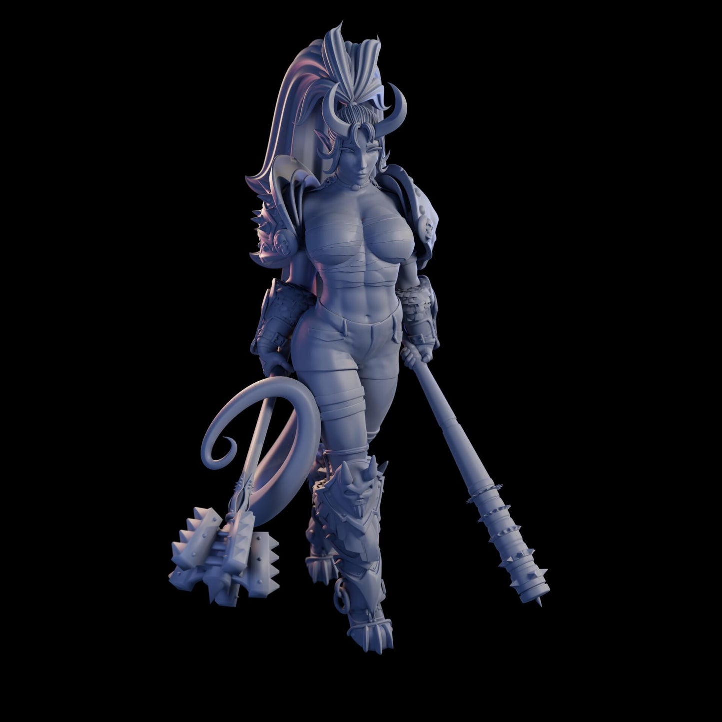 Champion Erythra Miniature (Standard & NSFW Variations) - QB Works - 28mm / 32mm / 36mm / 75mm