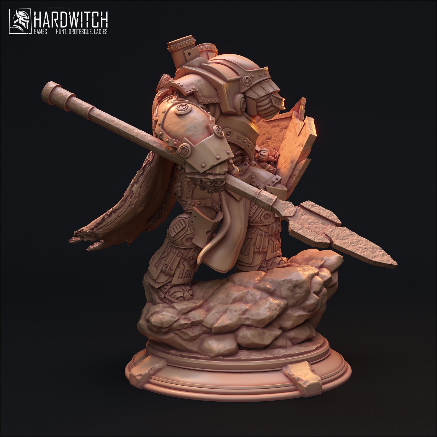 Falguron Centurion Miniature - HardWitch Games - 28mm / 32mm / 36mm