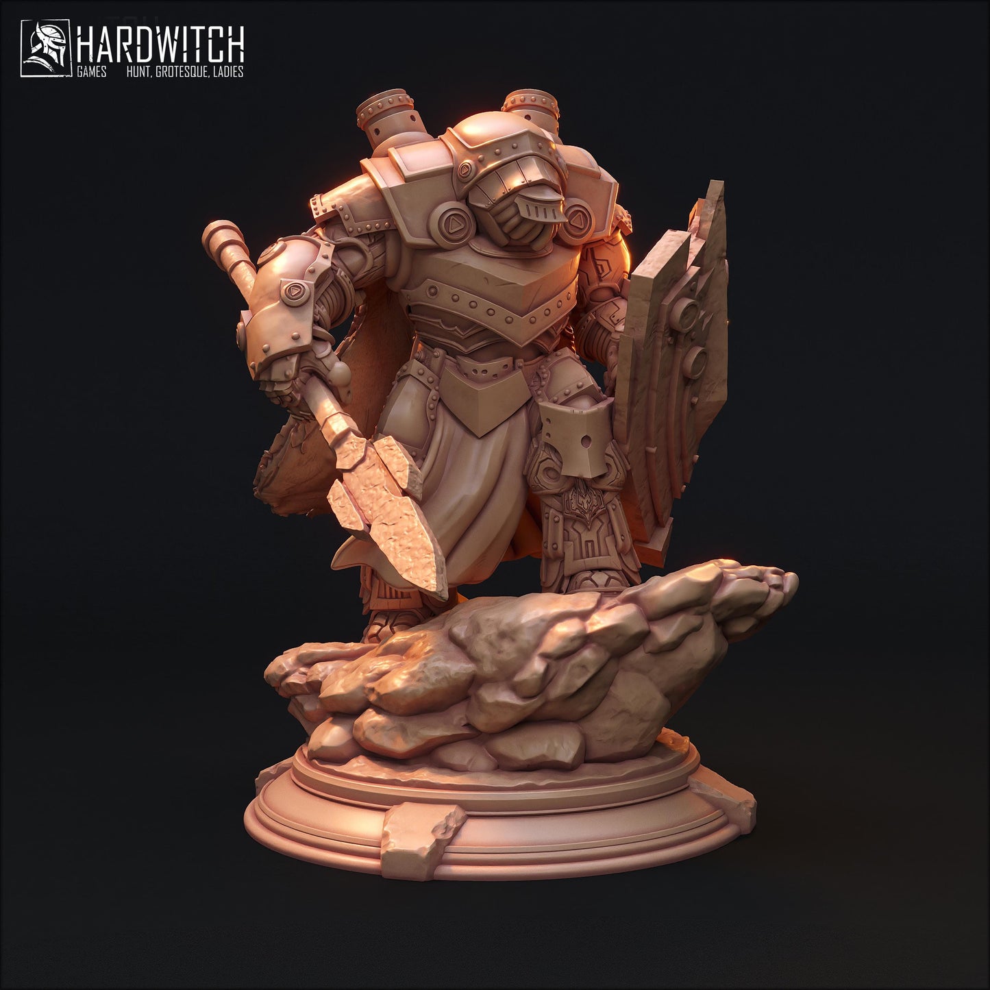 Falguron Centurion Miniature - HardWitch Games - 28mm / 32mm / 36mm