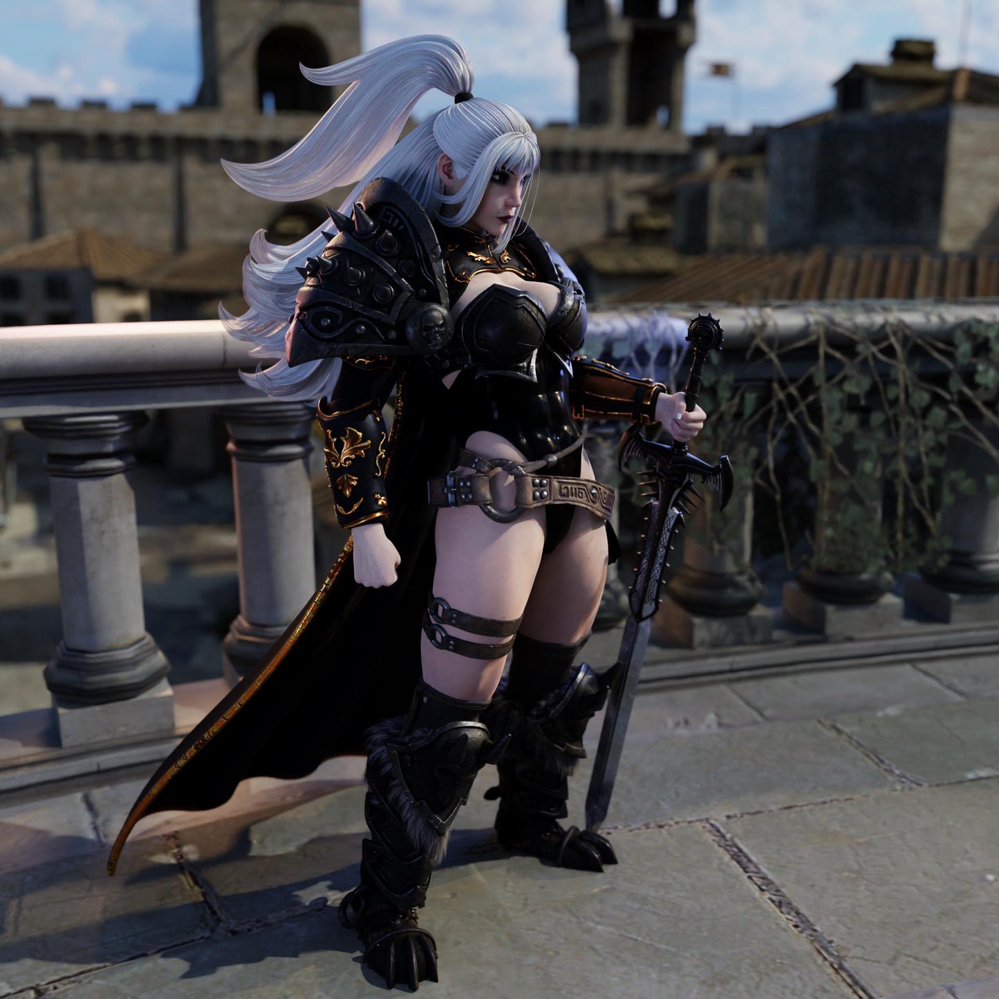 Champion Marluxia Miniature (Standard & NSFW Variations) - QB Works - 28mm / 32mm / 36mm / 75mm