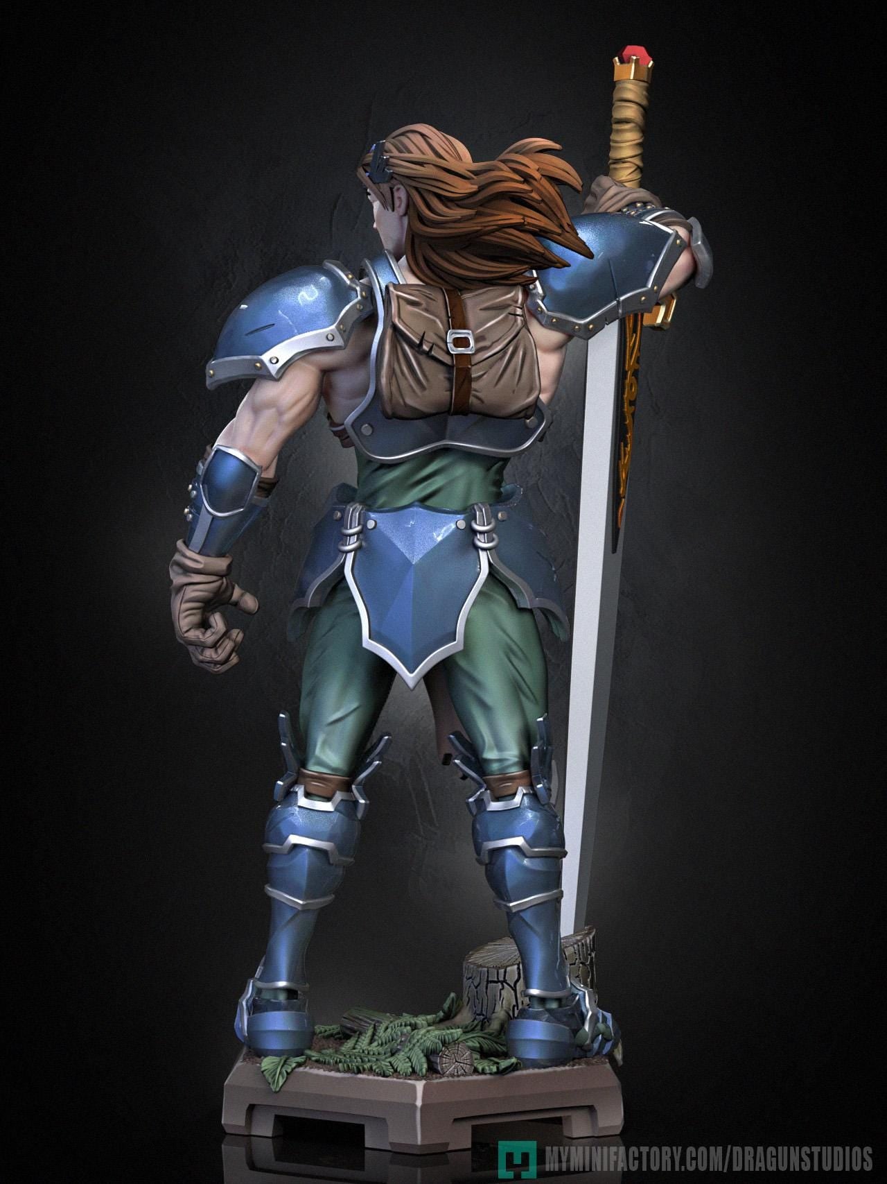 Crassus Miniature - DraGun Studios - 28mm / 32mm / 36mm / 75mm