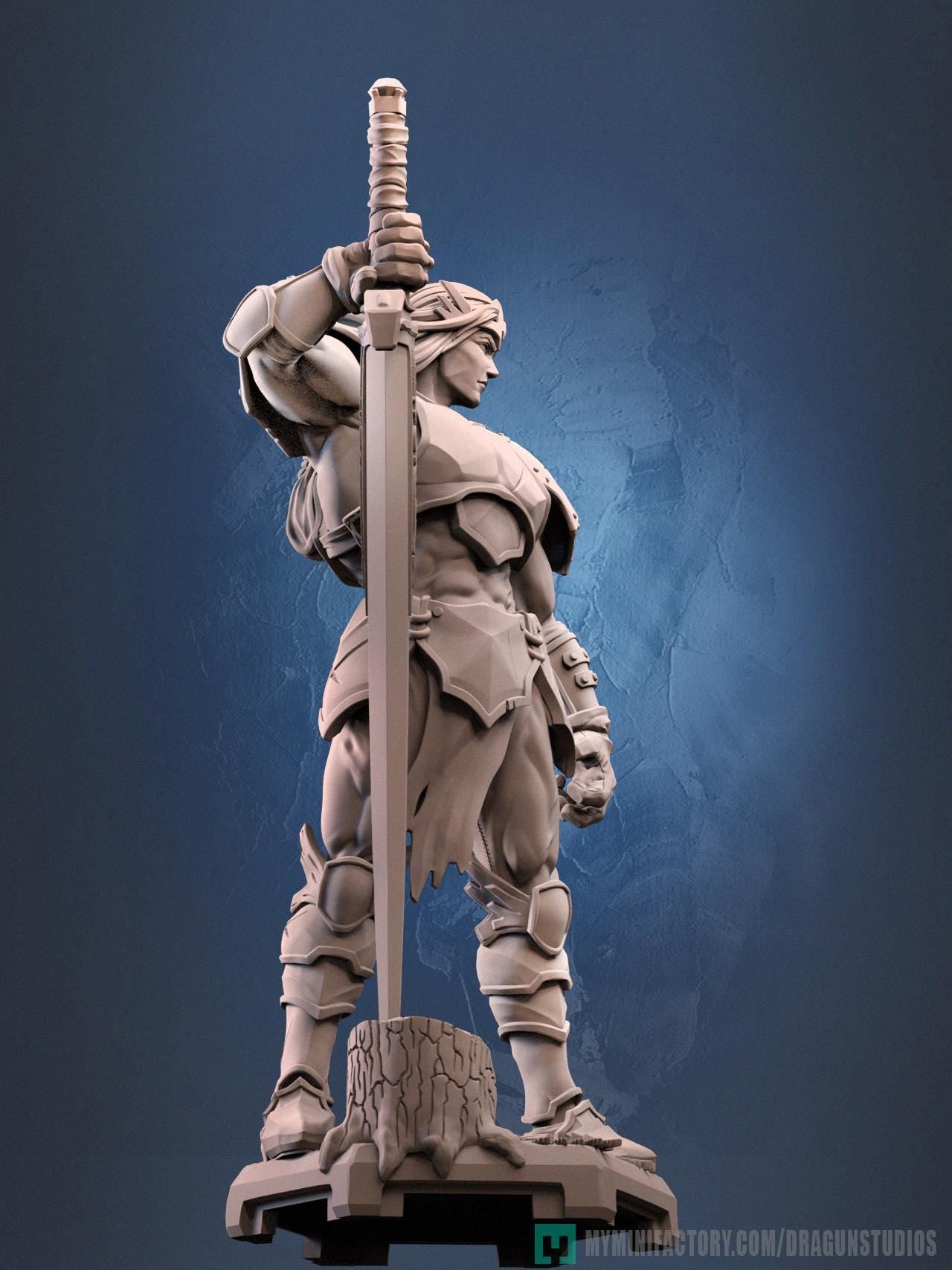 Crassus Miniature - DraGun Studios - 28mm / 32mm / 36mm / 75mm
