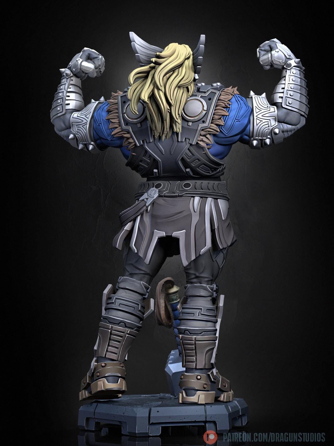 Thunderclap Rival Miniature (2 Variations) - DraGun Studios - 28mm / 32mm / 36mm / 75mm