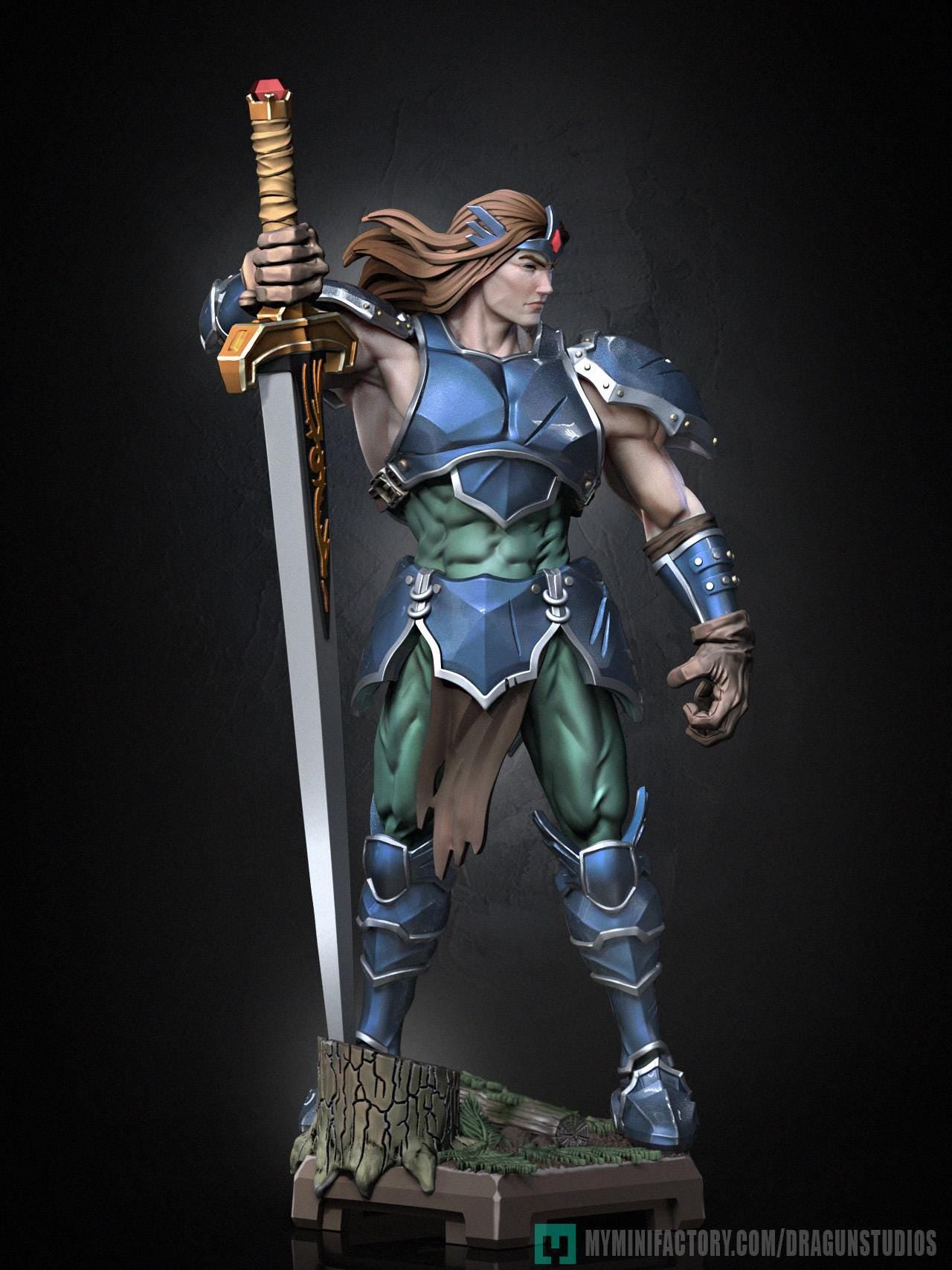 Crassus Miniature - DraGun Studios - 28mm / 32mm / 36mm / 75mm