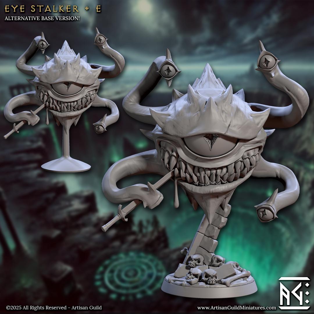 Eye Stalker Miniature (4 Variations) - Artisan Guild - 28mm / 32mm / 36mm