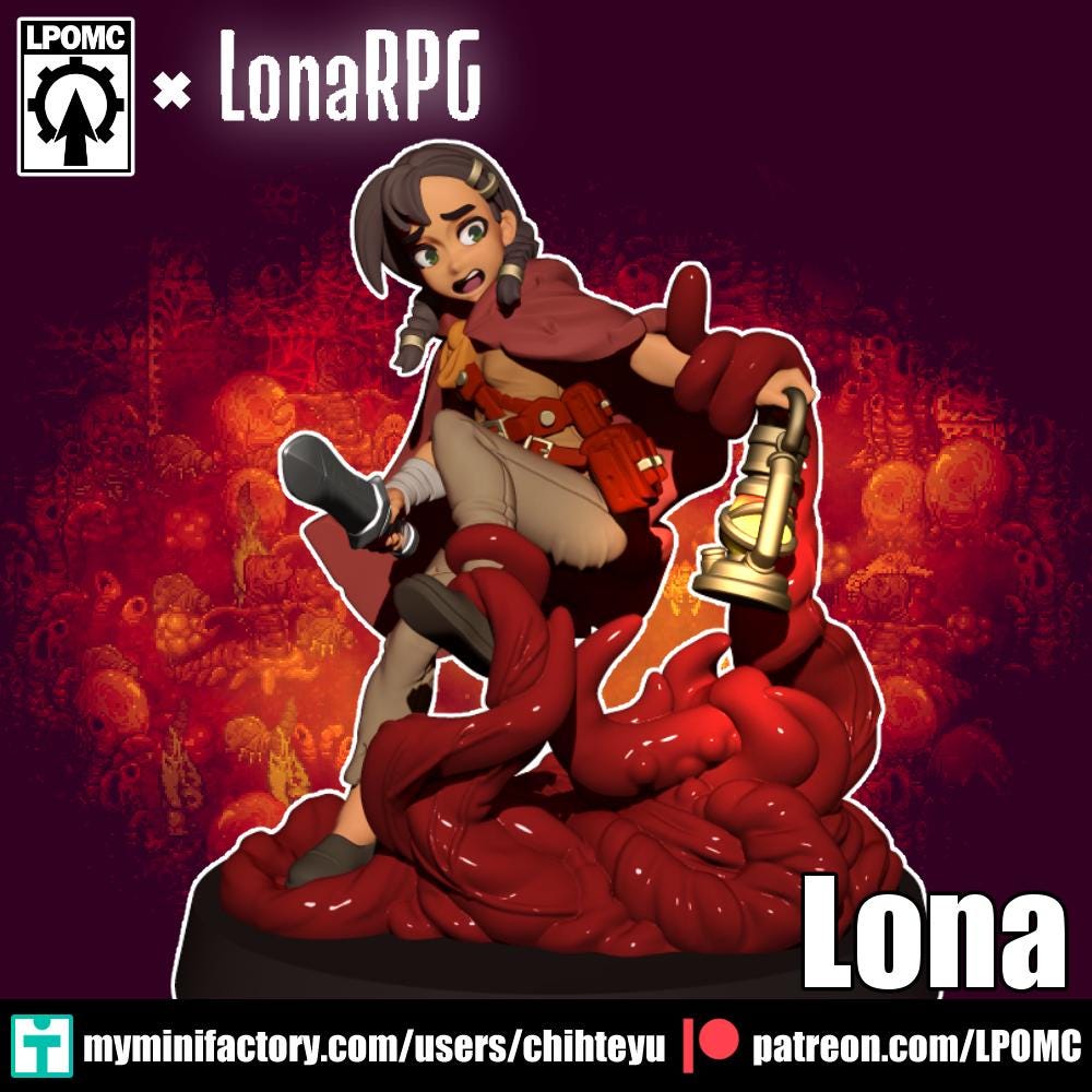 Lona Miniature - LPOMC - 28mm / 32mm / 36mm