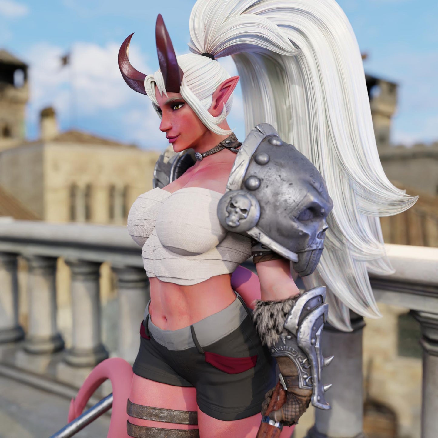 Champion Erythra Miniature (Standard & NSFW Variations) - QB Works - 28mm / 32mm / 36mm / 75mm