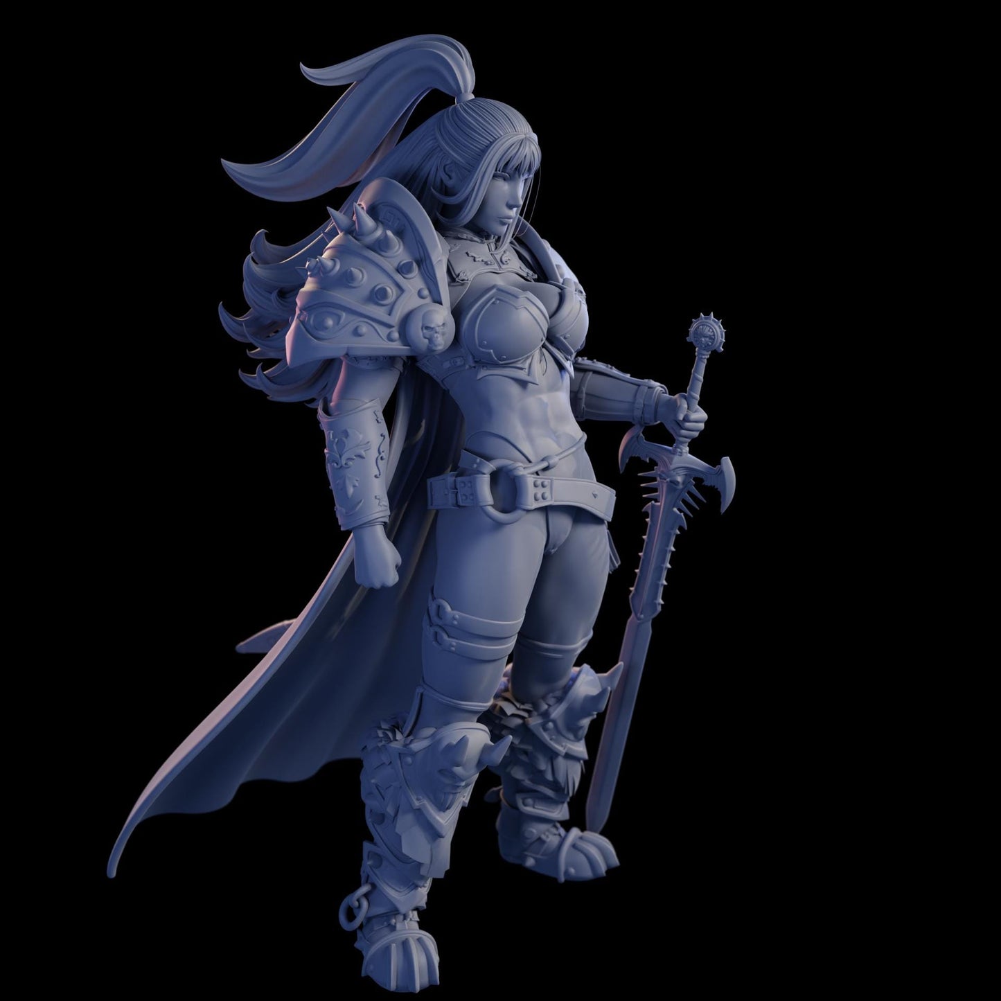 Champion Marluxia Miniature (Standard & NSFW Variations) - QB Works - 28mm / 32mm / 36mm / 75mm