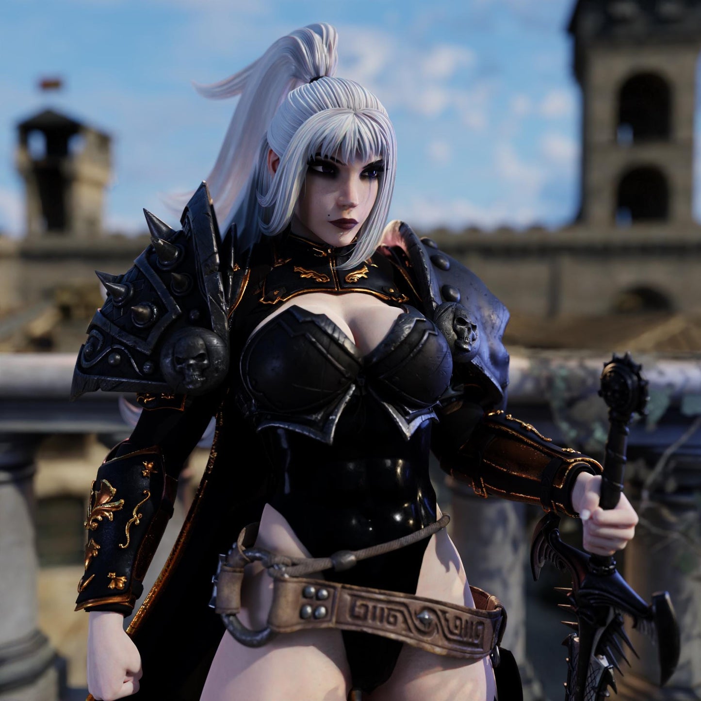 Champion Marluxia Miniature (Standard & NSFW Variations) - QB Works - 28mm / 32mm / 36mm / 75mm