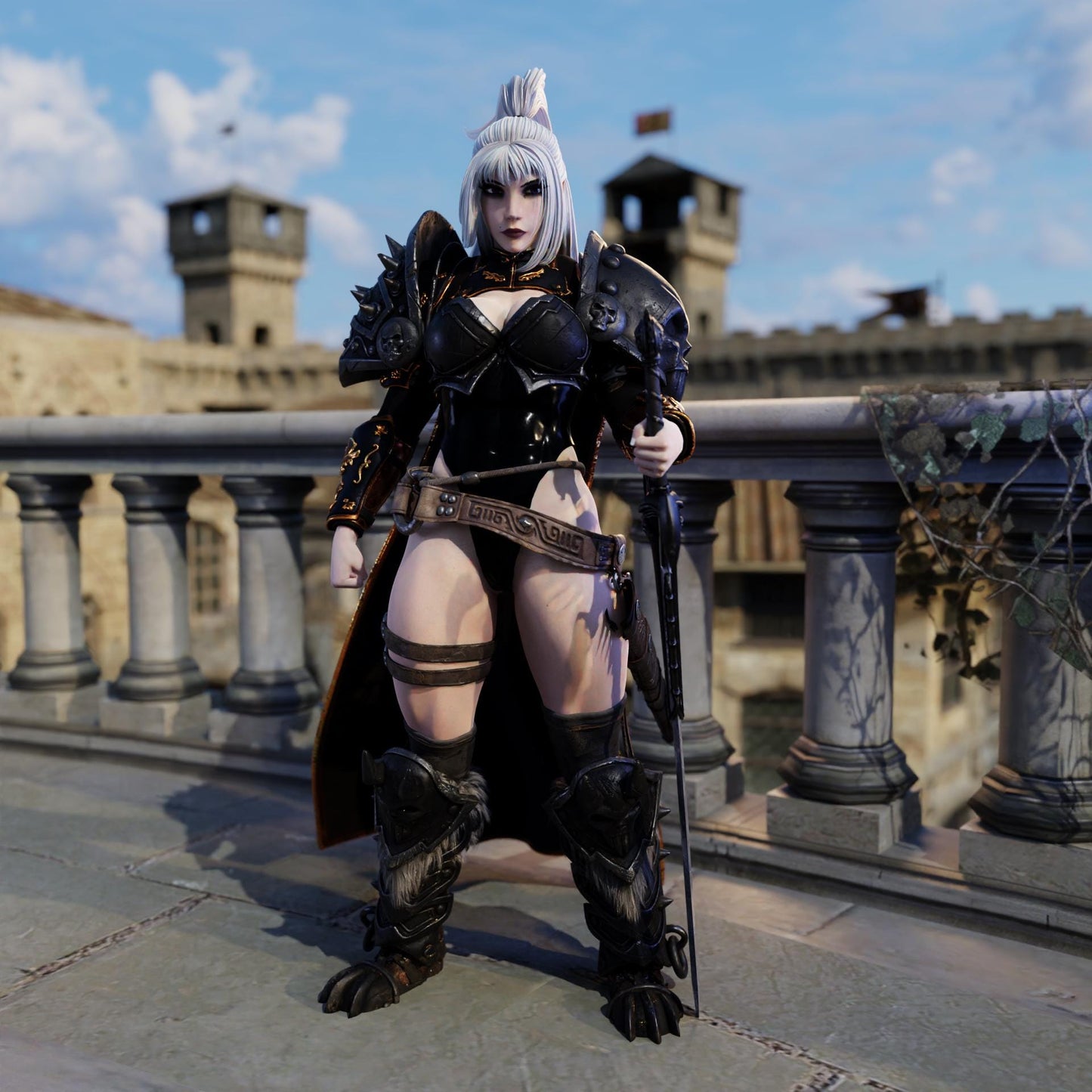 Champion Marluxia Miniature (Standard & NSFW Variations) - QB Works - 28mm / 32mm / 36mm / 75mm