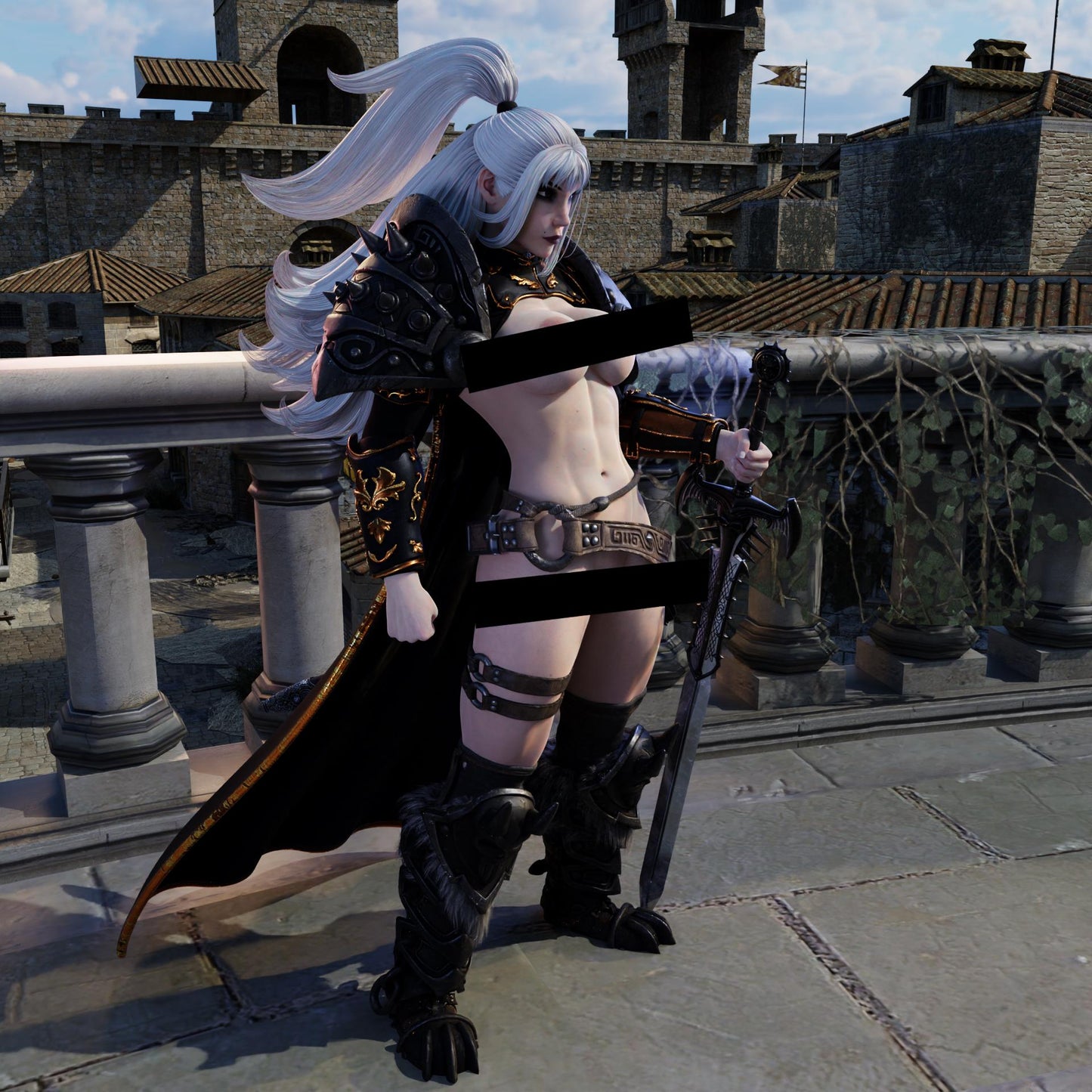 Champion Marluxia Miniature (Standard & NSFW Variations) - QB Works - 28mm / 32mm / 36mm / 75mm