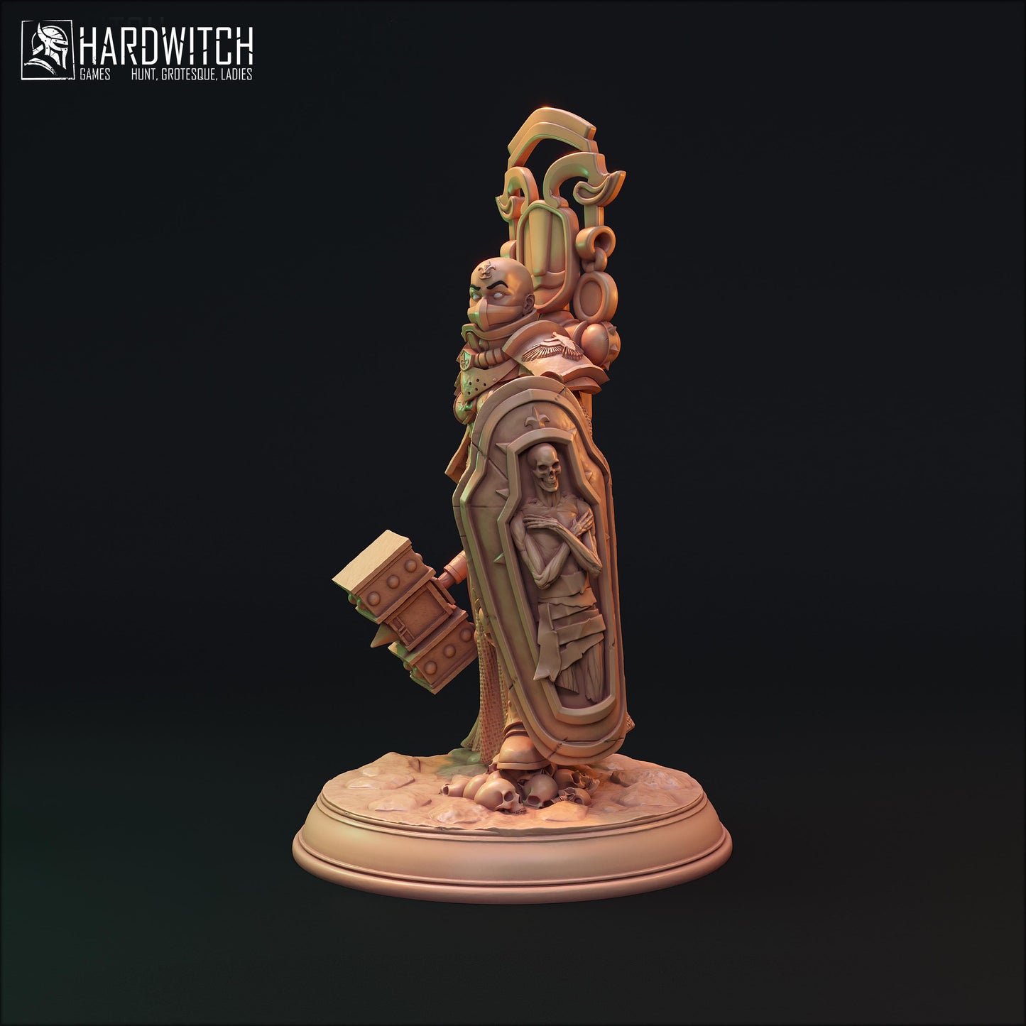 Sabbath Fidel Miniature - HardWitch Games - 28mm / 32mm / 36mm / 75mm