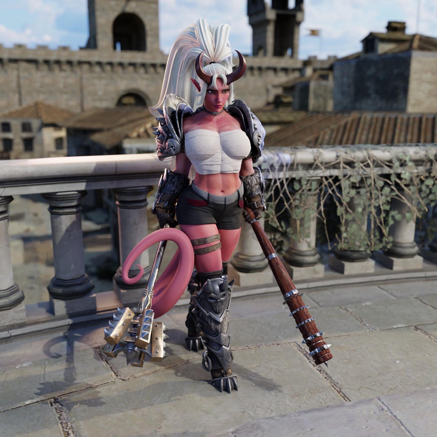 Champion Erythra Miniature (Standard & NSFW Variations) - QB Works - 28mm / 32mm / 36mm / 75mm