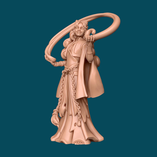 Zeor, Sassy Warlock Miniature - Awkward Penguin’s Minis - 28mm / 32mm / 36mm