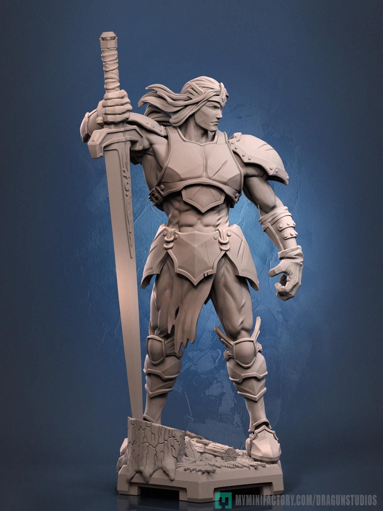 Crassus Miniature - DraGun Studios - 28mm / 32mm / 36mm / 75mm