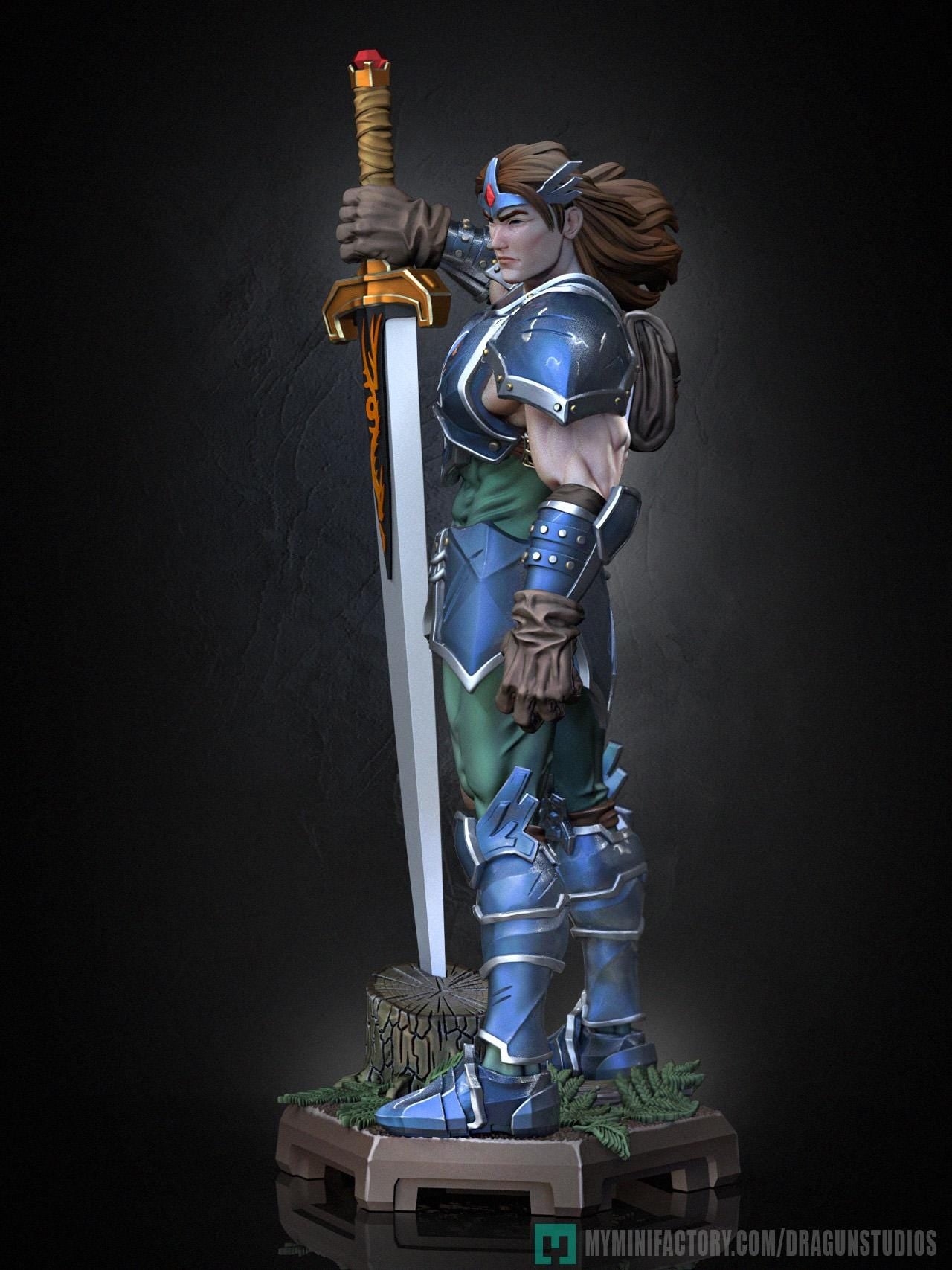Crassus Miniature - DraGun Studios - 28mm / 32mm / 36mm / 75mm