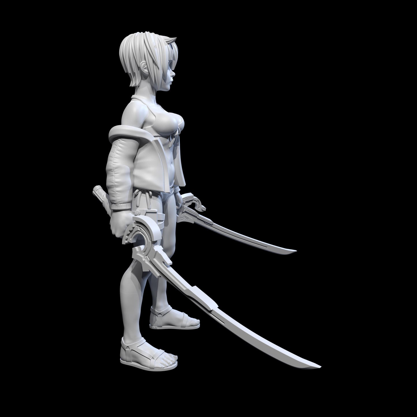 Kayamori Miniature (Standard & Summer Variations) - Ethan Savage Studios - 28mm / 32mm / 36mm / 75mm