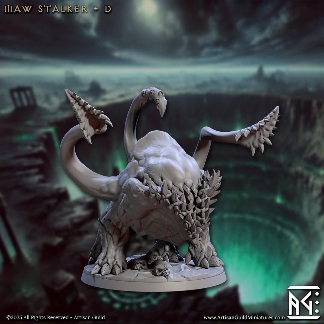 Maw Stalker Miniature (4 Variations) - Artisan Guild - 28mm / 32mm / 36mm
