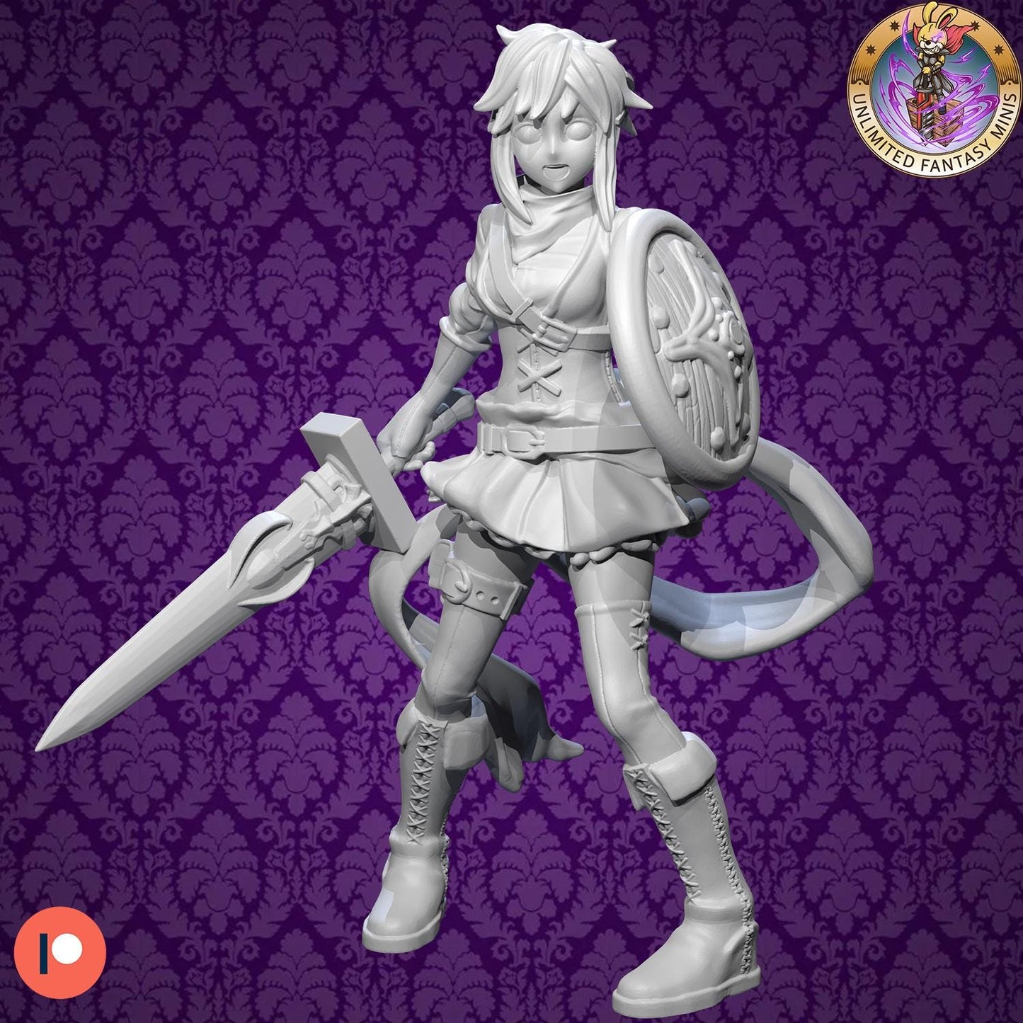 Novice Miniature - Unlimited Fantasy Minis - 28mm / 32mm / 36mm