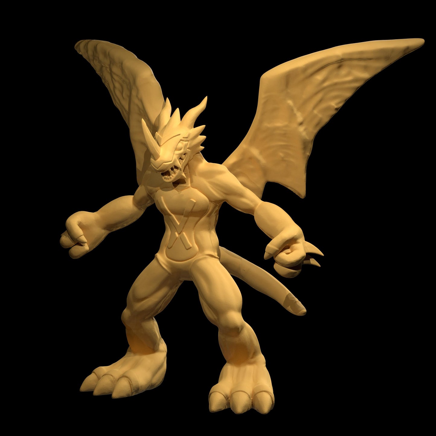 Veemon Digivolution Line Miniatures - Irnkman's Minis