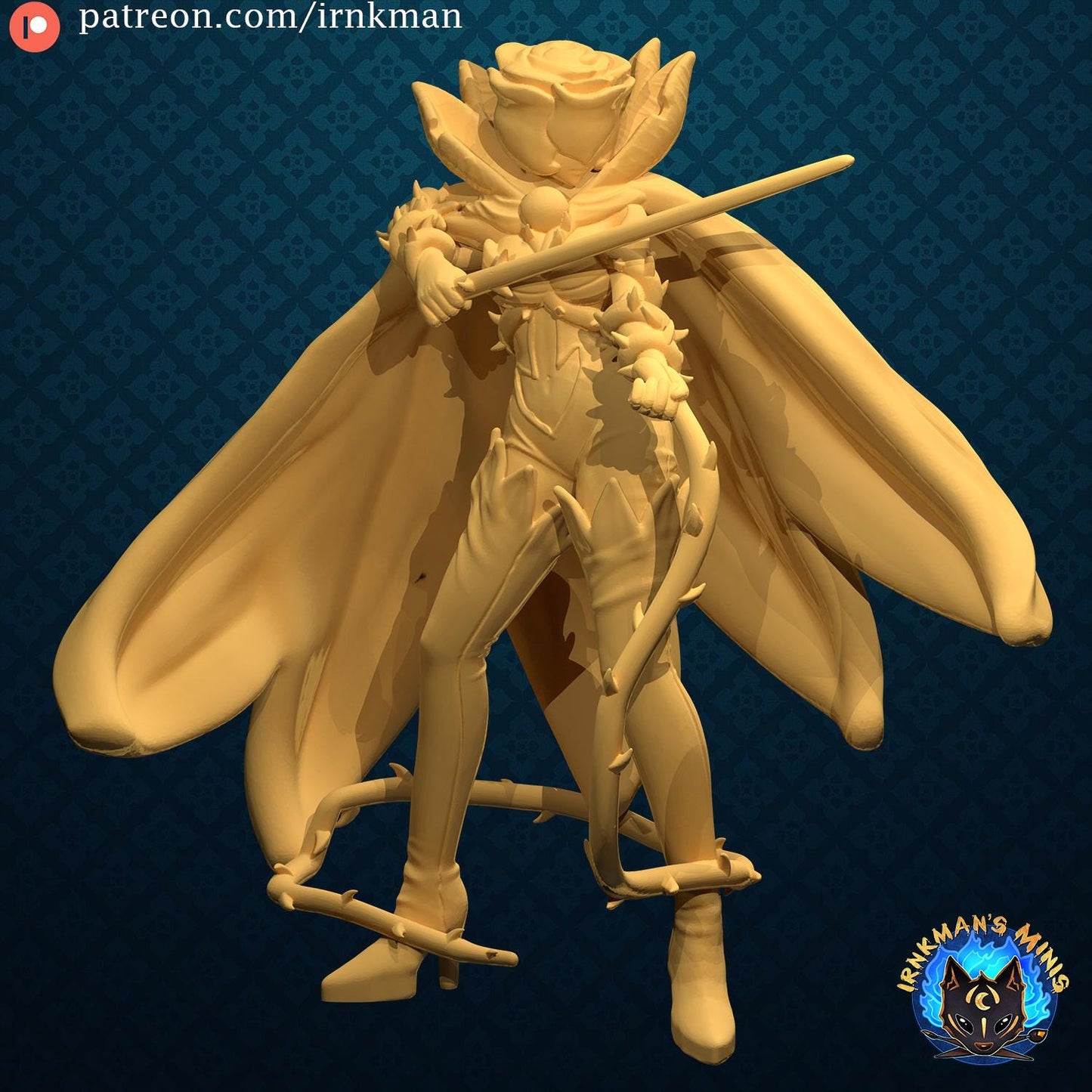 Rosemon Miniature - Irnkman's Minis