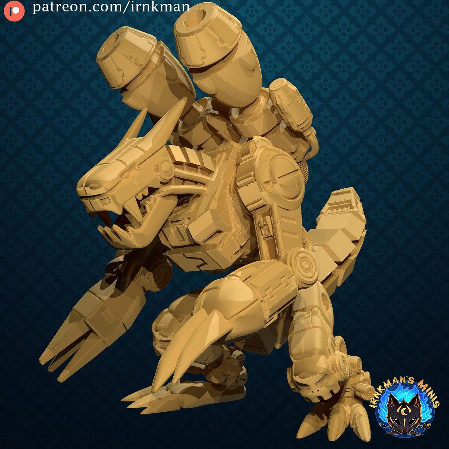 Machinedramon Miniature - Irnkman's Minis