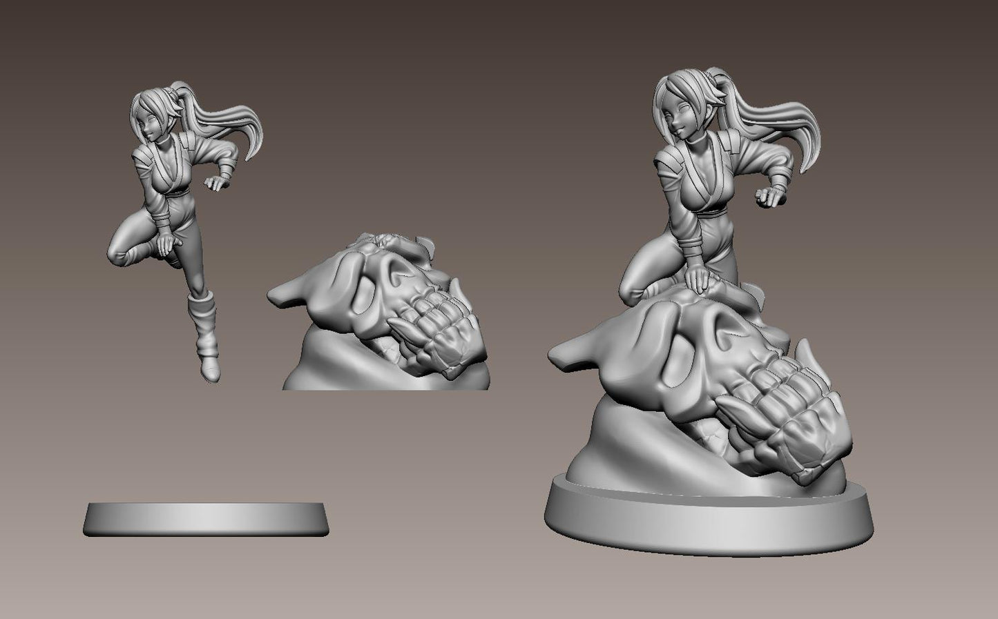 Black Phantom Miniature - LPOMC - 28mm / 32mm / 36mm / 75mm
