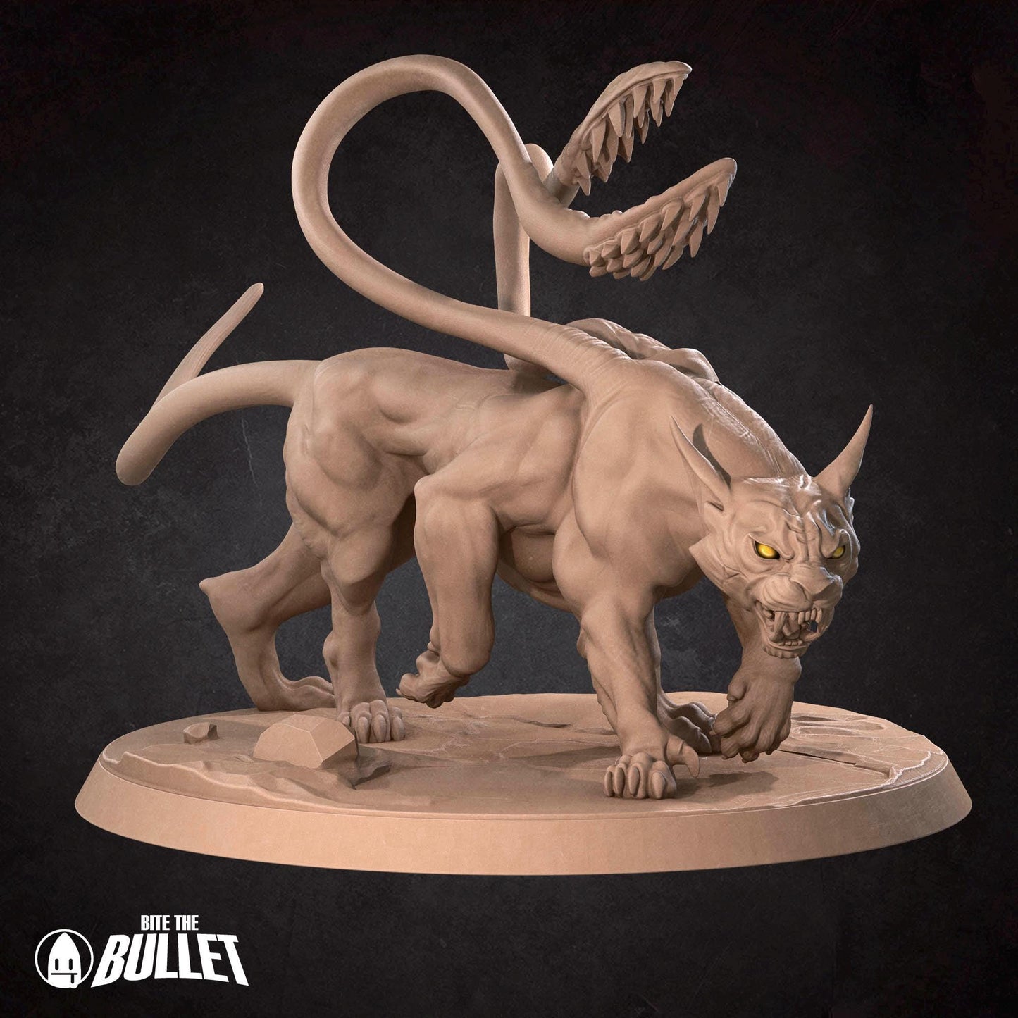 Displacer Beast Miniature - Bite the Bullet - 28mm / 32mm / 36mm