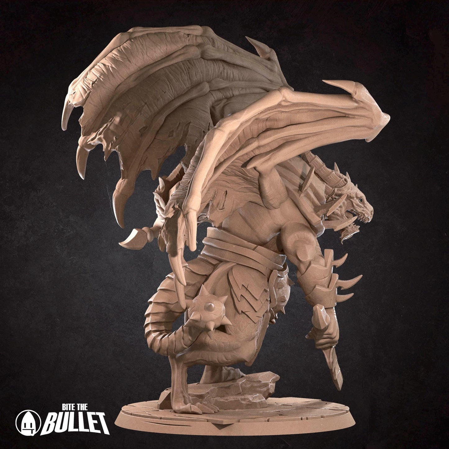 Draconian Dreadnought Miniature - Bite the Bullet - 28mm / 32mm / 36mm