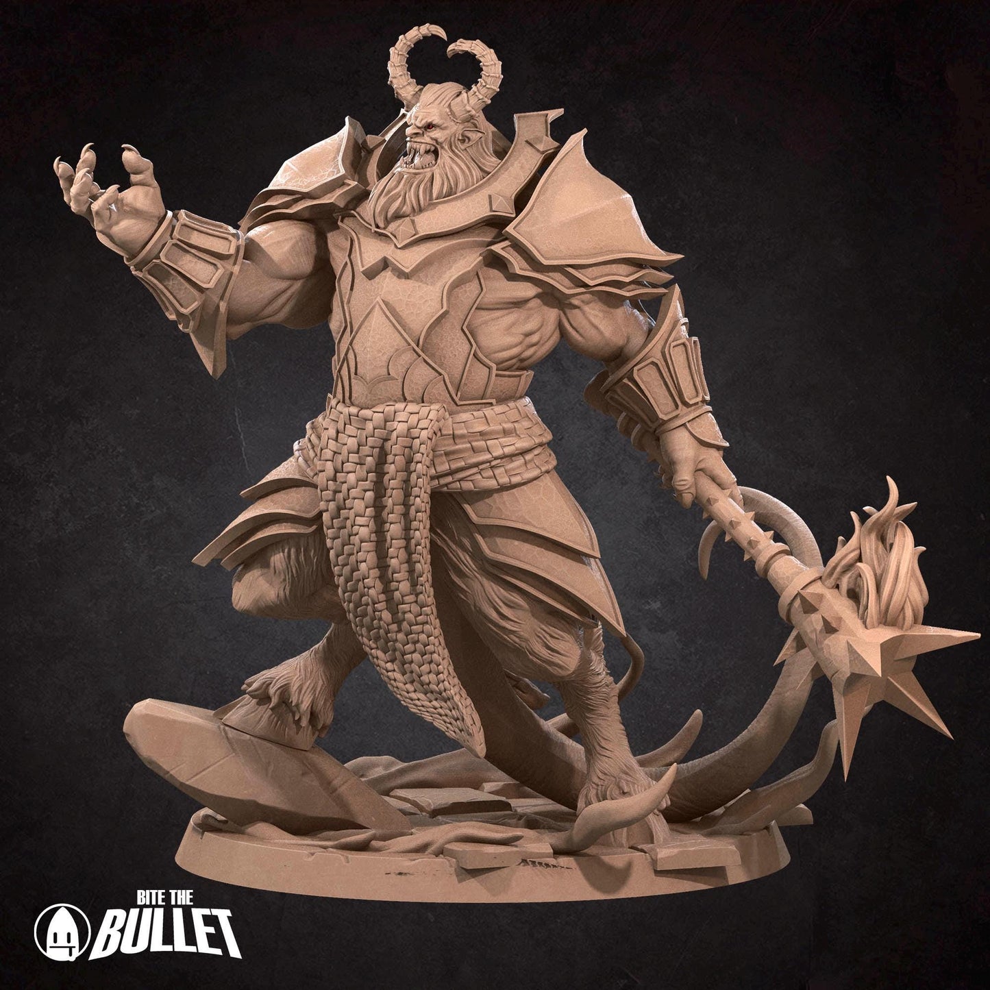 Fire Hellion Miniature - Bite the Bullet - 28mm / 32mm / 36mm