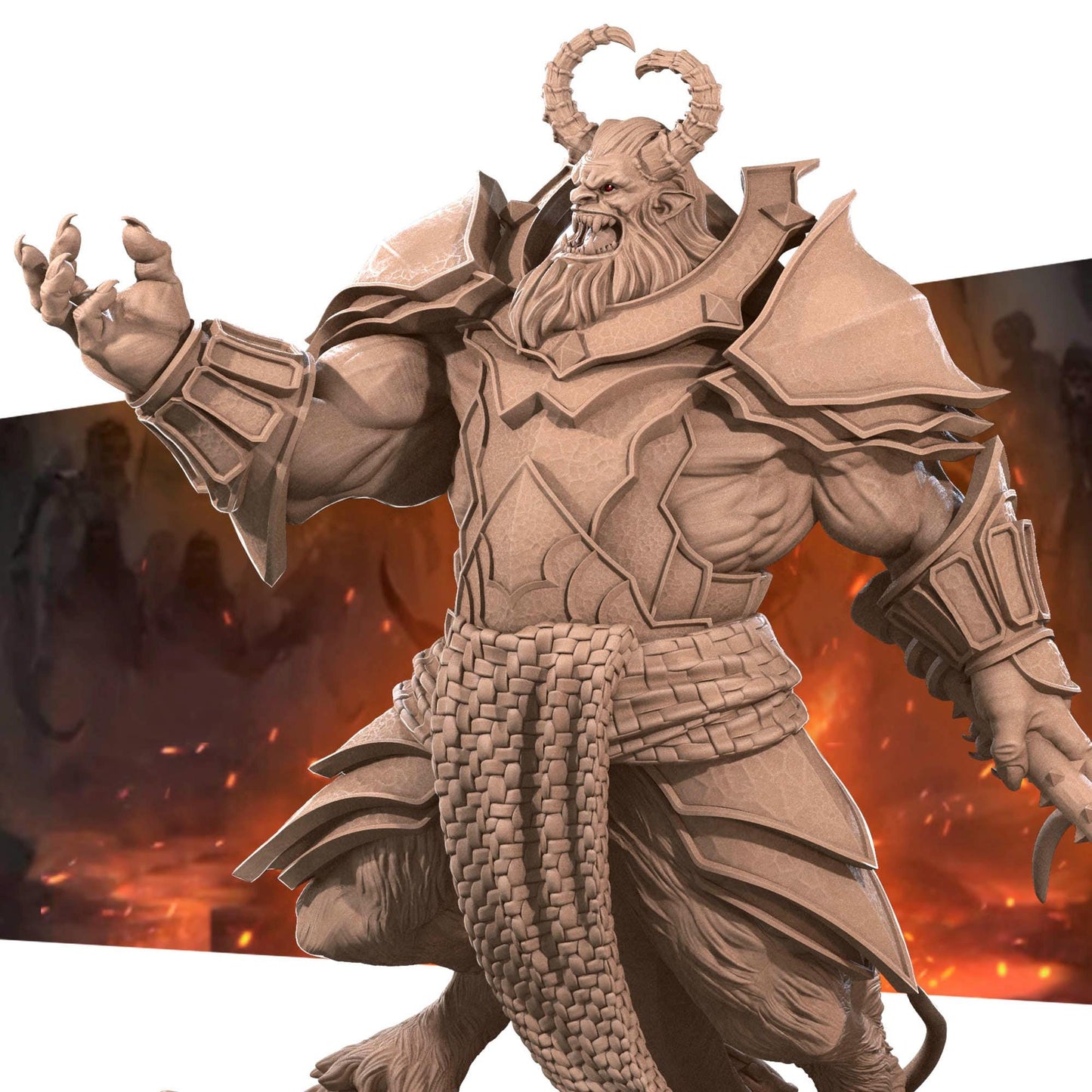 Fire Hellion Miniature - Bite the Bullet - 28mm / 32mm / 36mm