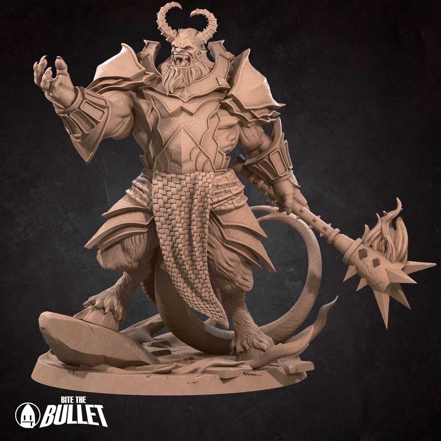 Fire Hellion Miniature - Bite the Bullet - 28mm / 32mm / 36mm