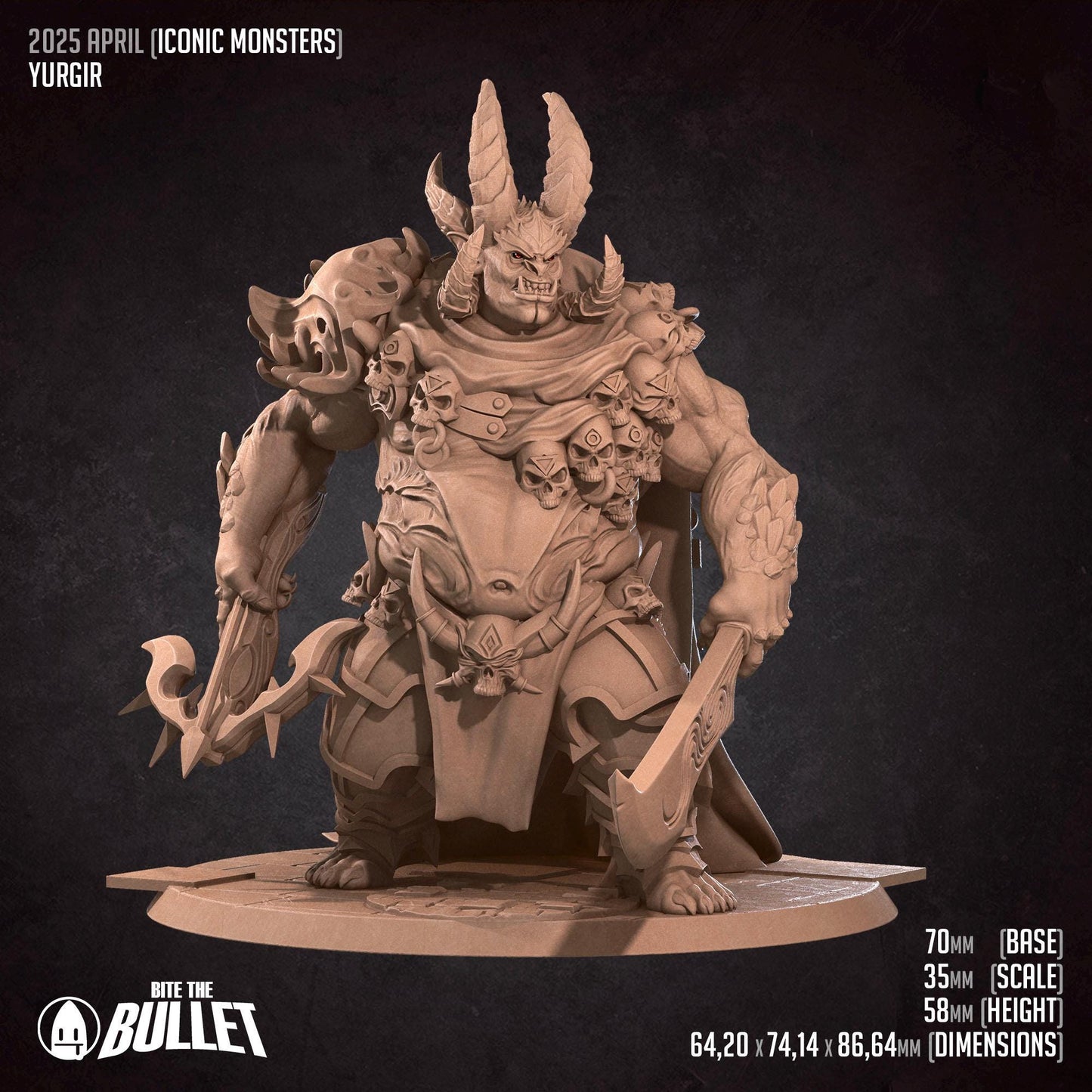 Orthon Miniature (Hooded & Hoodless Variations) - Bite the Bullet - 28mm / 32mm / 36mm