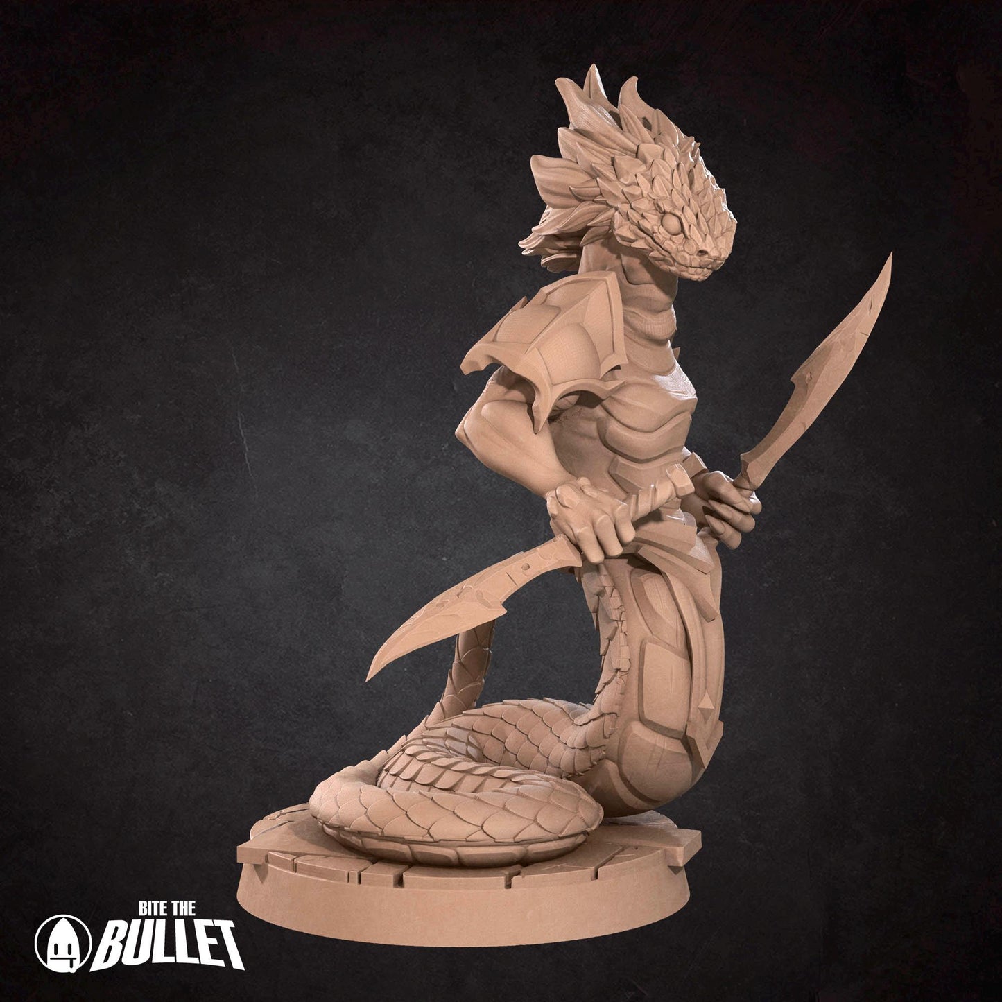 Yuan-ti Miniature (2 Variations) - Bite the Bullet - 28mm / 32mm / 36mm
