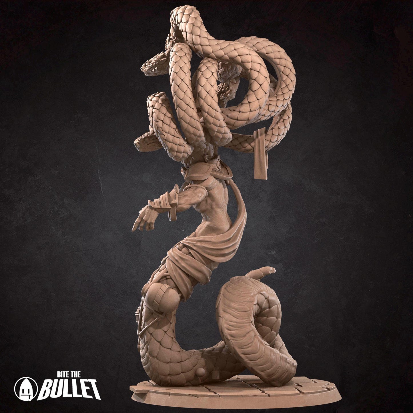 Yuan-ti Anathema Miniature - Bite the Bullet - 28mm / 32mm / 36mm