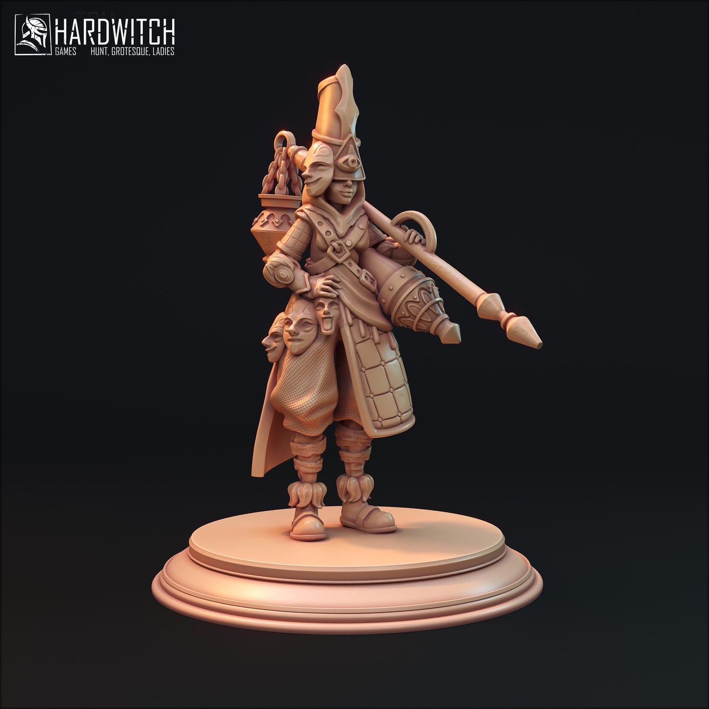 Ramesh Miniature - HardWitch Games - 28mm / 32mm / 36mm