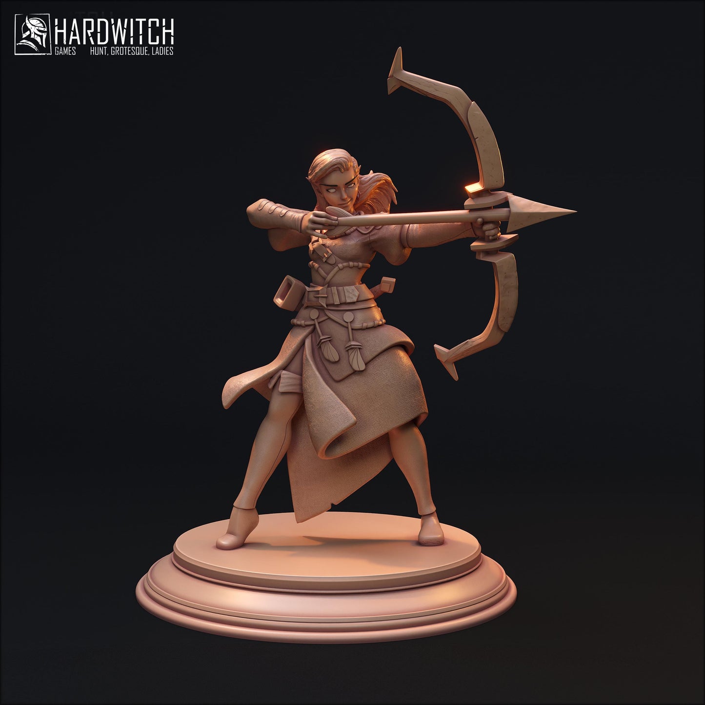 Trix Barr Miniature - HardWitch Games - 28mm / 32mm / 36mm