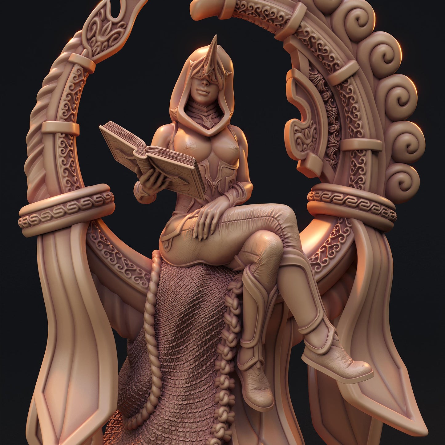 Xandria Ledar Miniature (Standard & NSFW Variations) - HardWitch Games - 28mm / 32mm / 36mm / 75mm