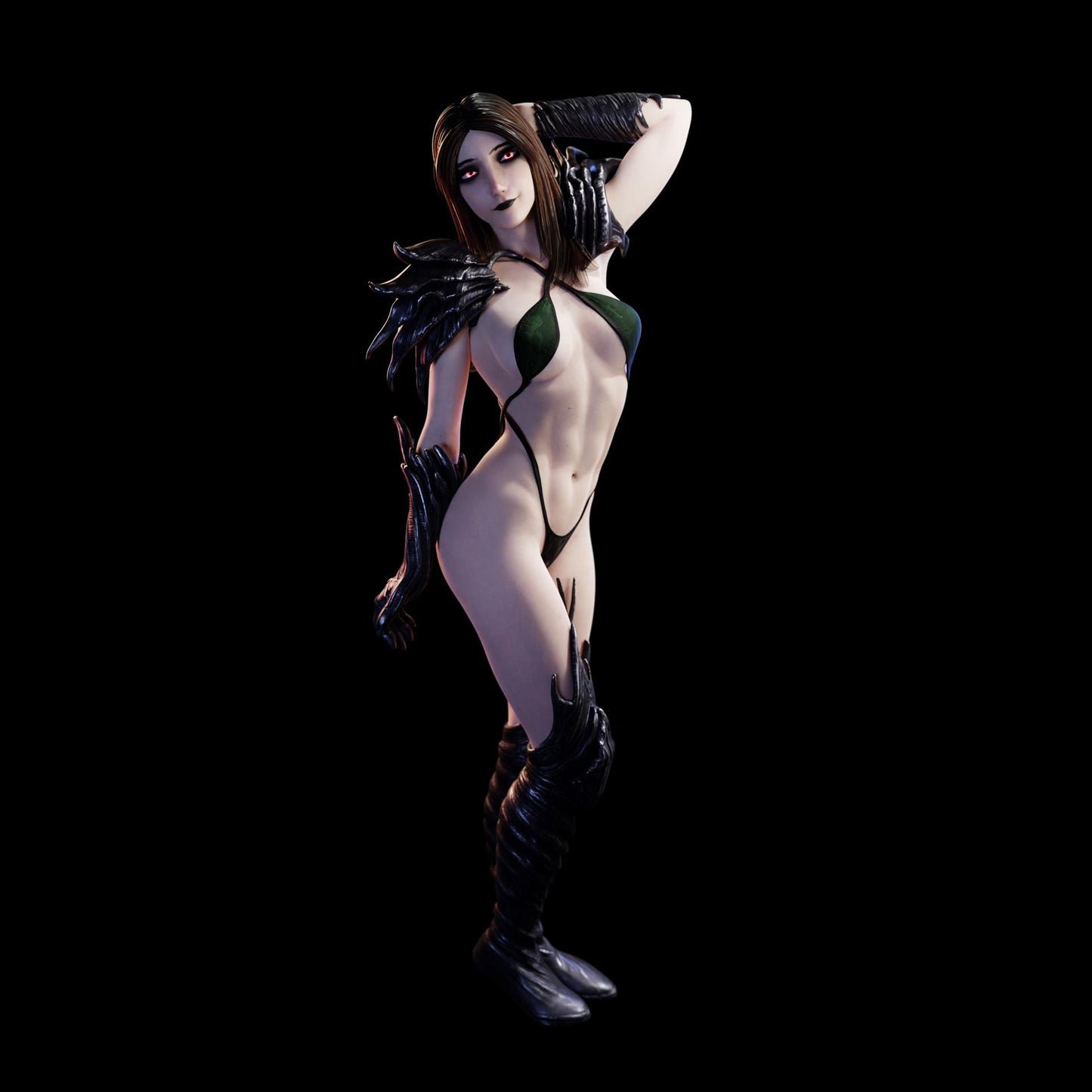 Witch of Desire Vesper Miniature - 28mm / 32mm / 36mm / 75mm - Standard & NSFW Variations - QB Works
