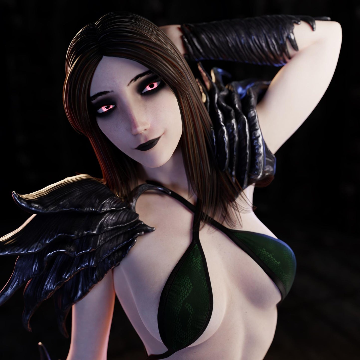 Witch of Desire Vesper Miniature - 28mm / 32mm / 36mm / 75mm - Standard & NSFW Variations - QB Works