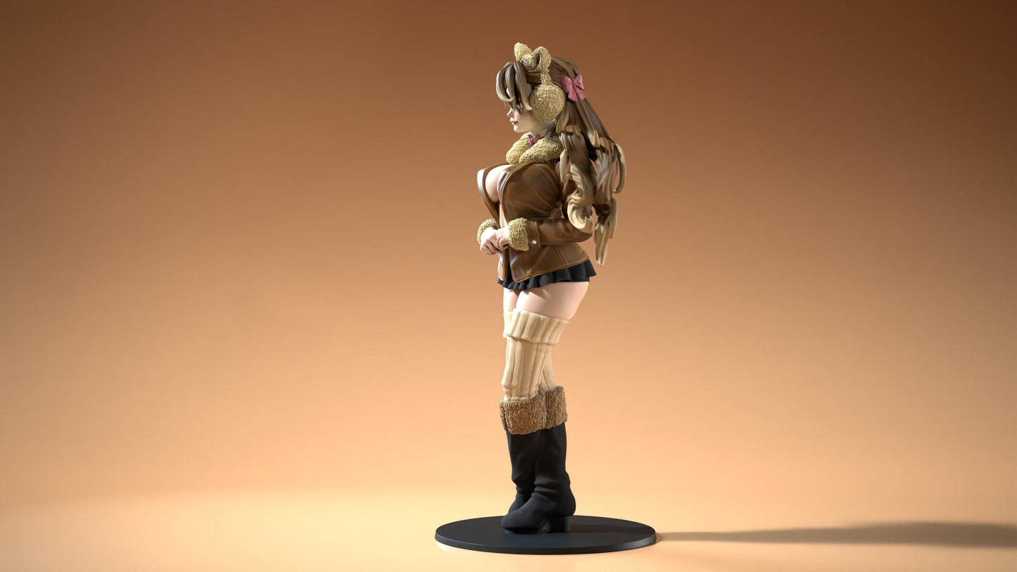 Waifumon Eva Figure - 160mm - Standard, Shiny, and NSFW Variations - Resin Printed - Siryll Art
