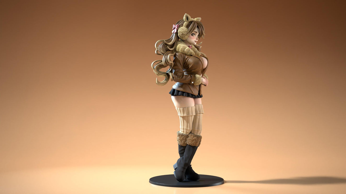 Waifumon Eva Figure - 160mm - Standard, Shiny, and NSFW Variations - Resin Printed - Siryll Art
