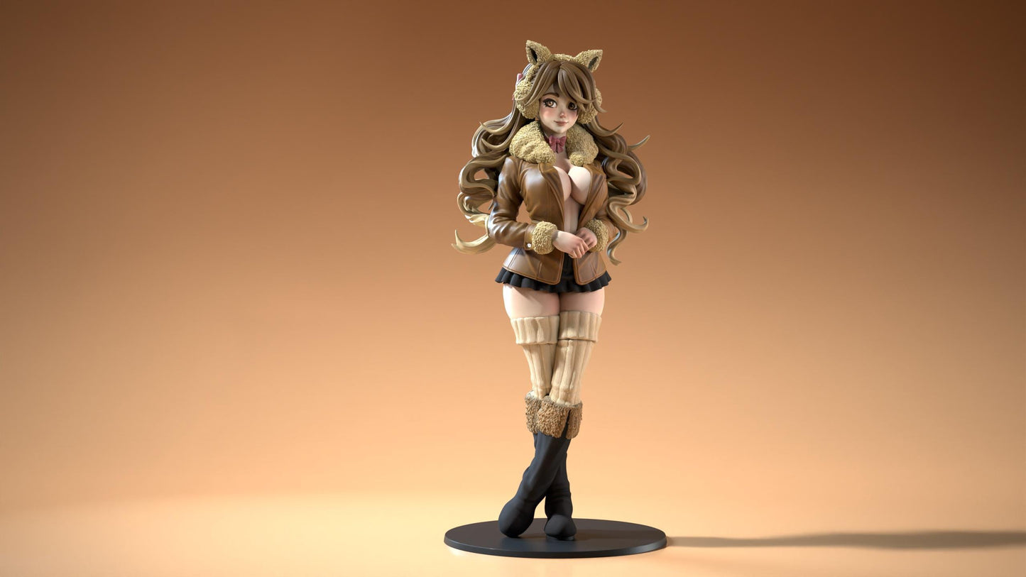 Waifumon Eva Figure - 160mm - Standard, Shiny, and NSFW Variations - Resin Printed - Siryll Art