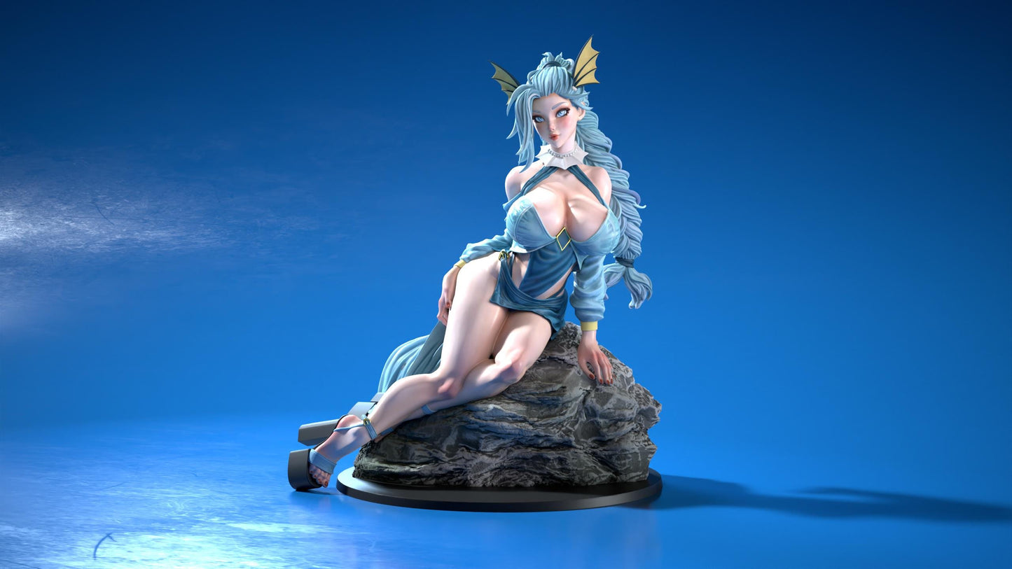 Waifumon Vapiry Figure - 160mm - Standard and NSFW Variations - Resin Printed - Siryll Art