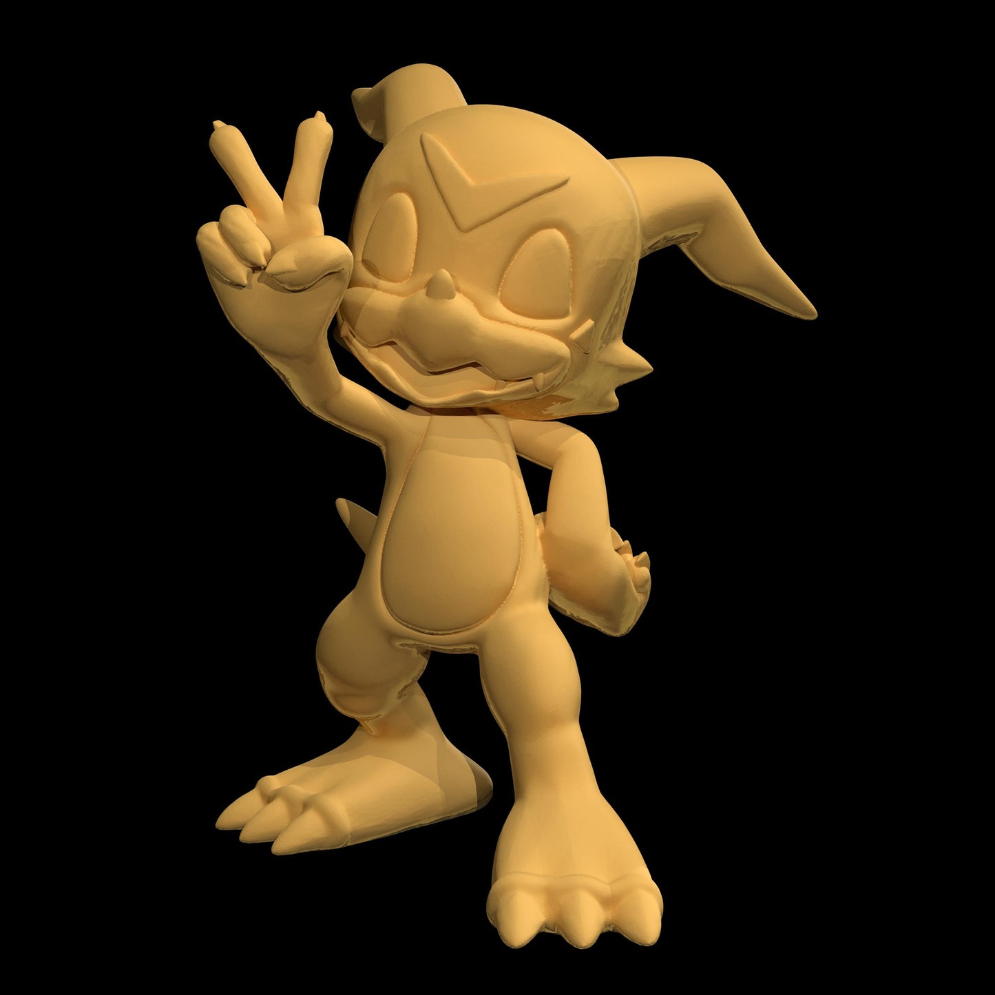 Veemon Digivolution Line Miniatures - Irnkman's Minis