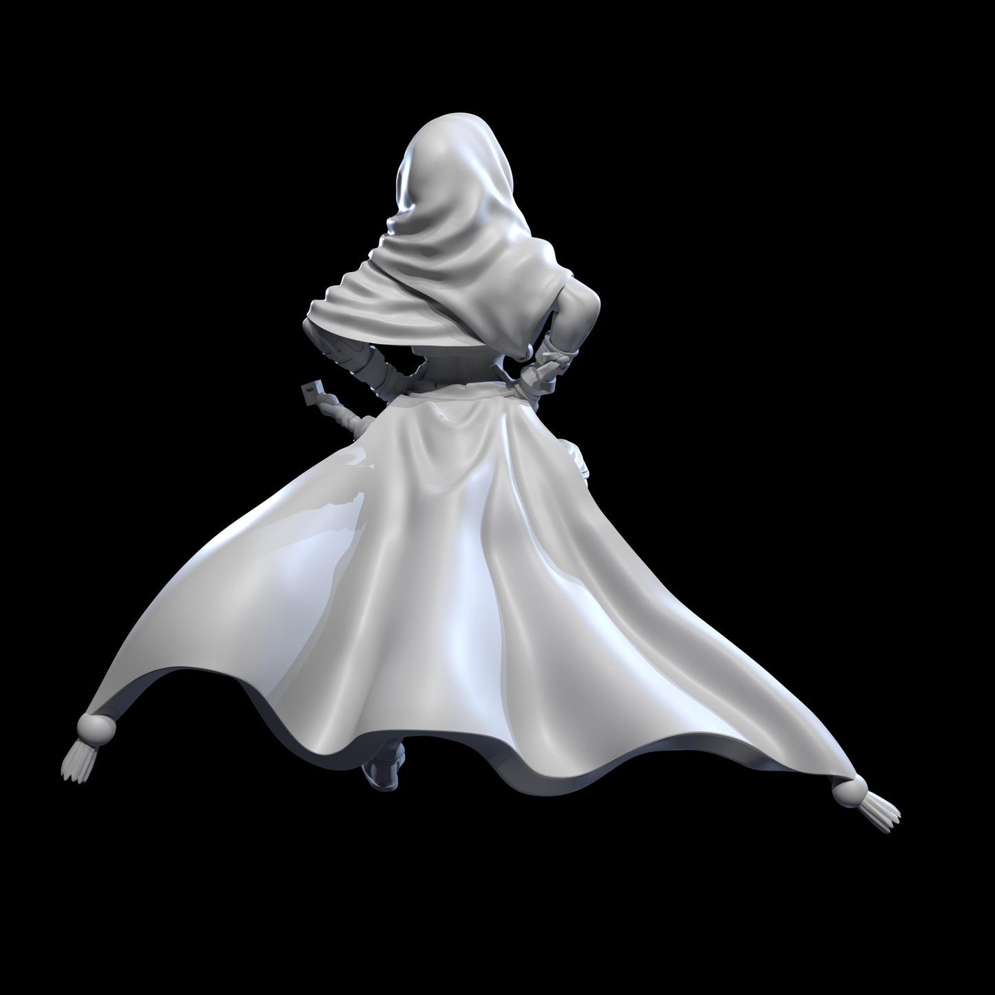 Layla Zephris Miniature - 28mm / 32mm / 36mm - Lily's Minis - Resin Printed Miniature