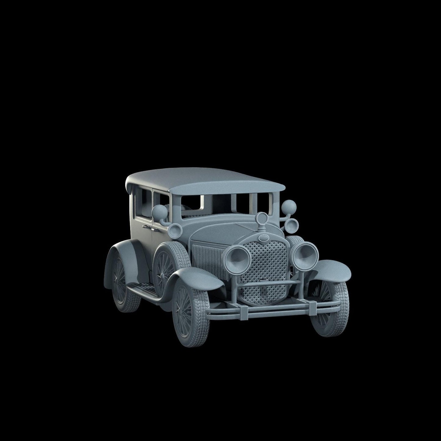 Fjord Police Vehicle Miniature - 28mm / 32mm / 36mm - Civilian & Police Variations - Cosmondo