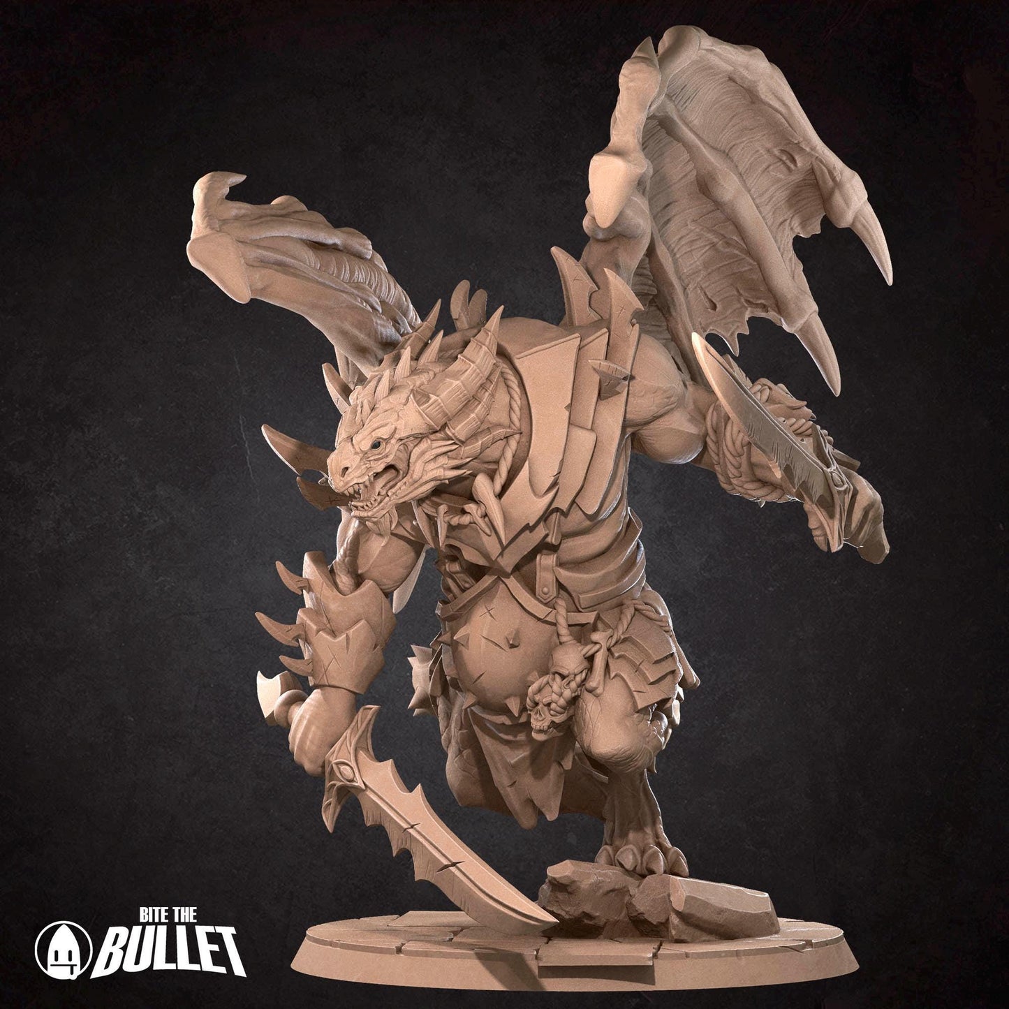 Draconian Dreadnought Miniature - Bite the Bullet - 28mm / 32mm / 36mm